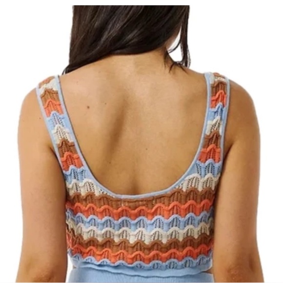 Rip Curl Santorini Sun Crochet Tank. NWT. - Picture 2 of 4